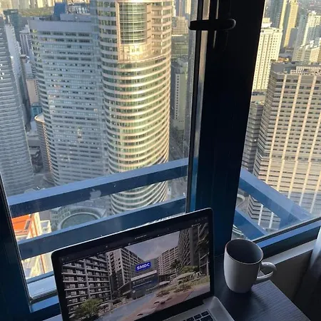 Amazing View Makati Elegant Flat 400Mb Internet Apartment Manila Exterior photo